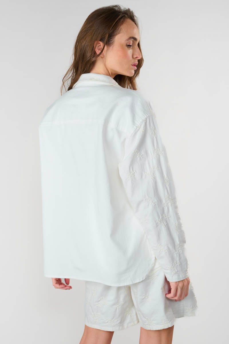 White Physost embroidered jacket