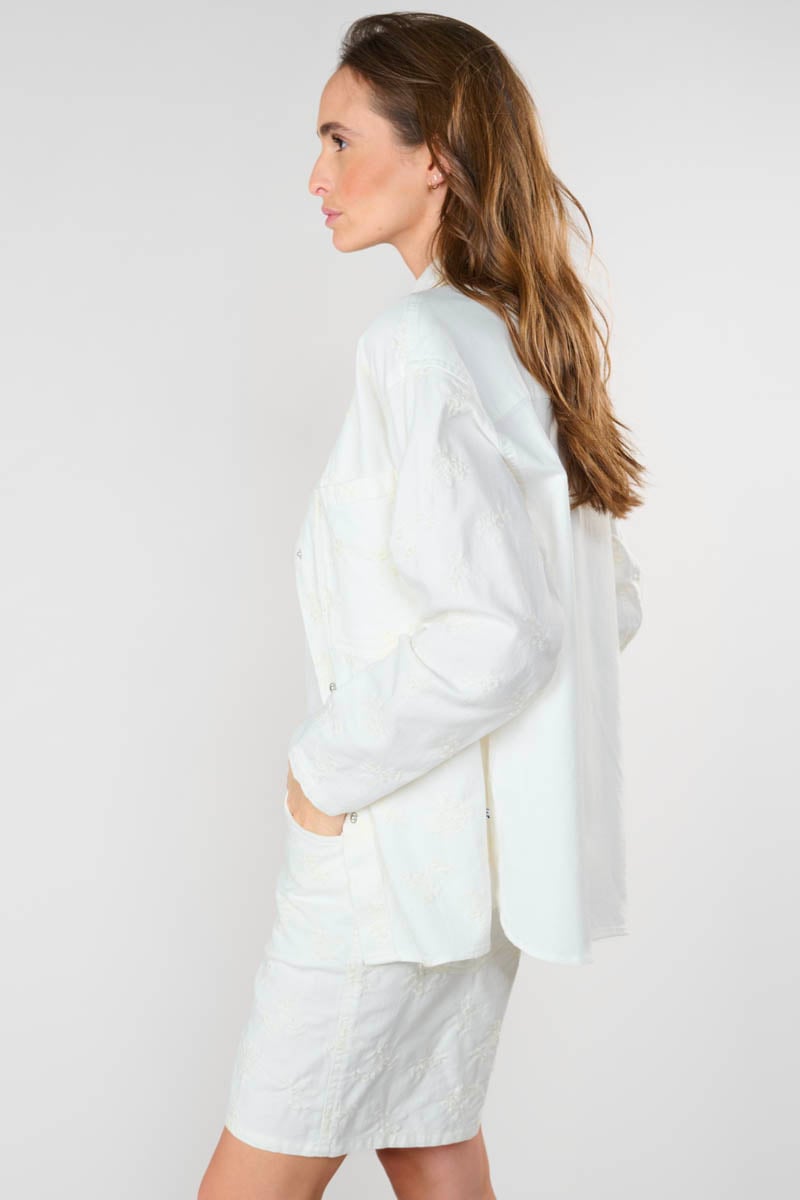White Physost embroidered jacket