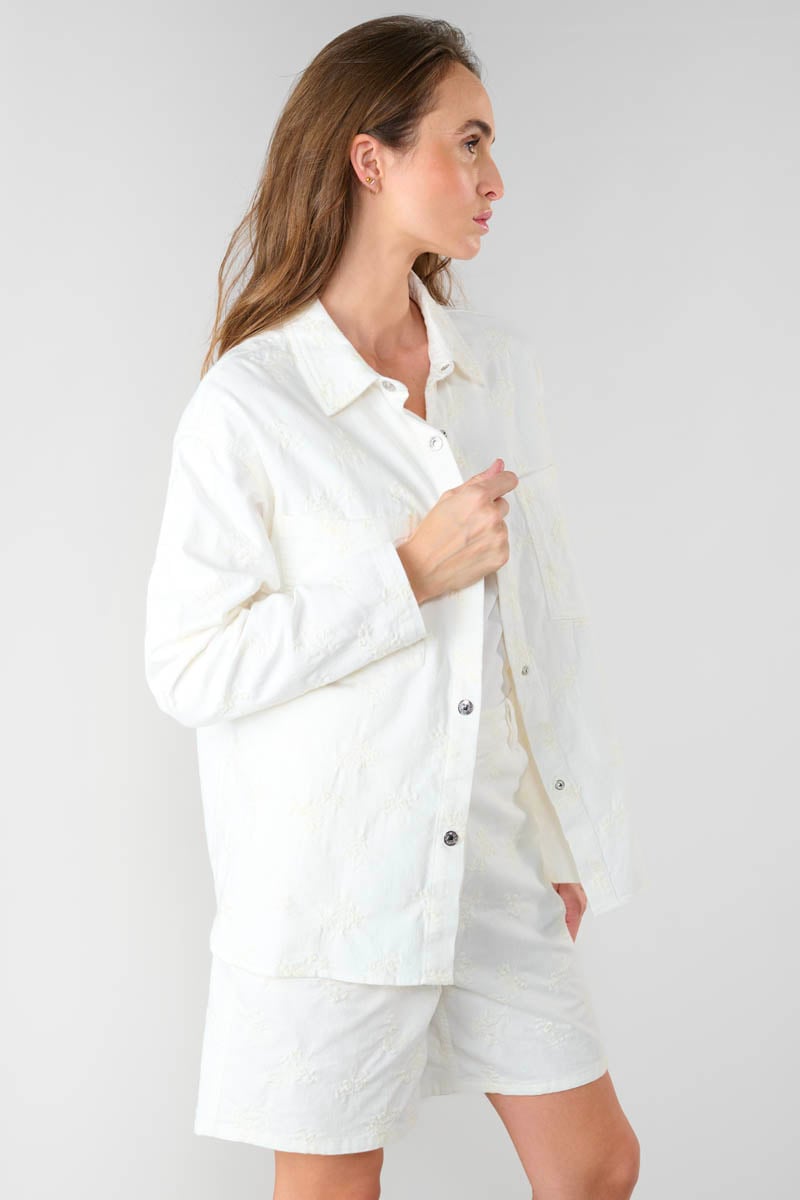 White Physost embroidered jacket