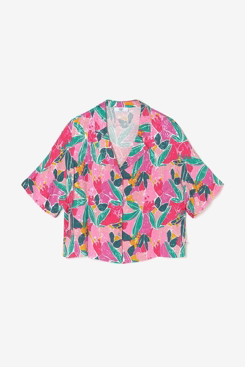 Fuchsia patterned Sauge shirt