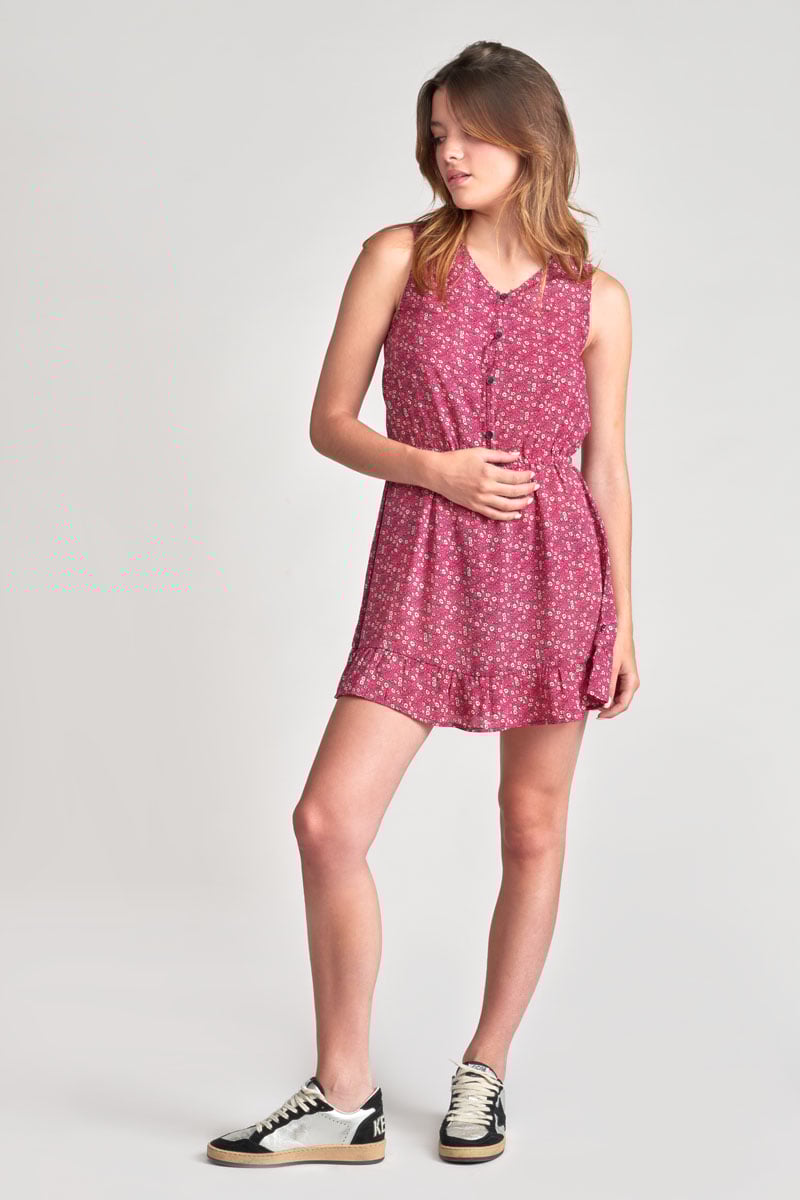 Fuchsia floral Alenagi dress