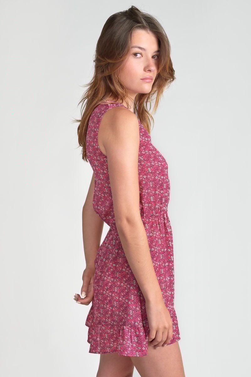 Fuchsia floral Alenagi dress
