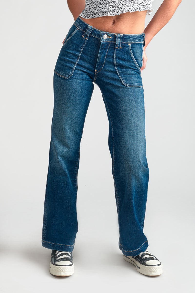 Jeans pulp flare high waist blue N°2