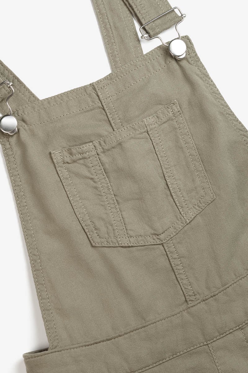 Khaki Marcia dungarees