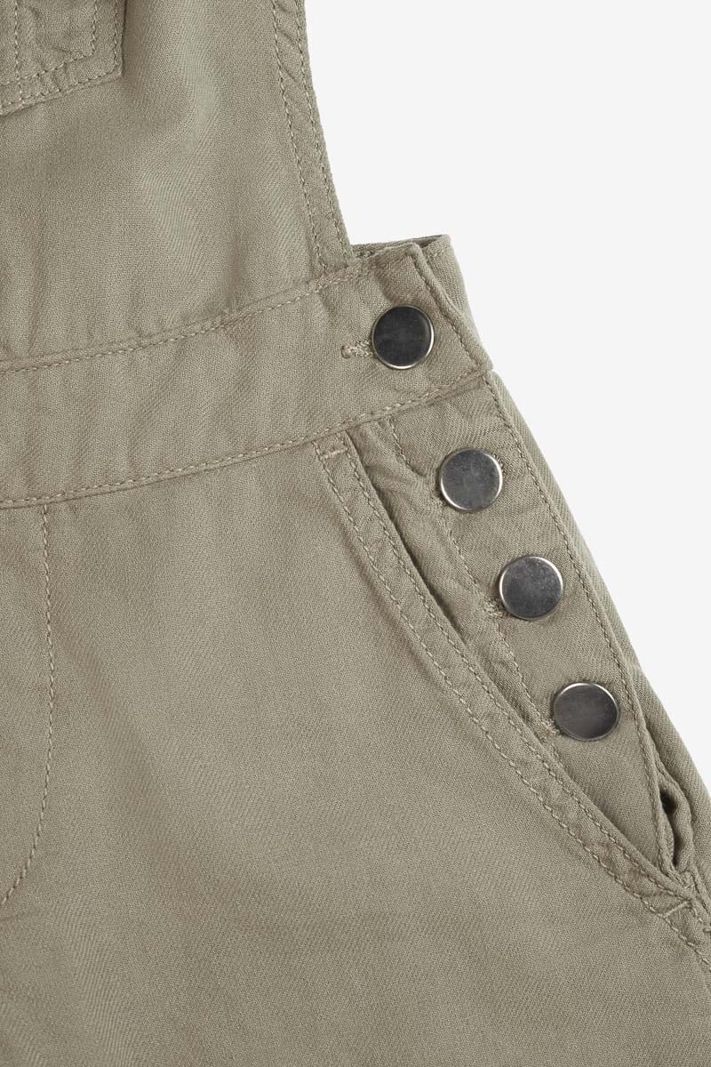 Khaki Marcia dungarees