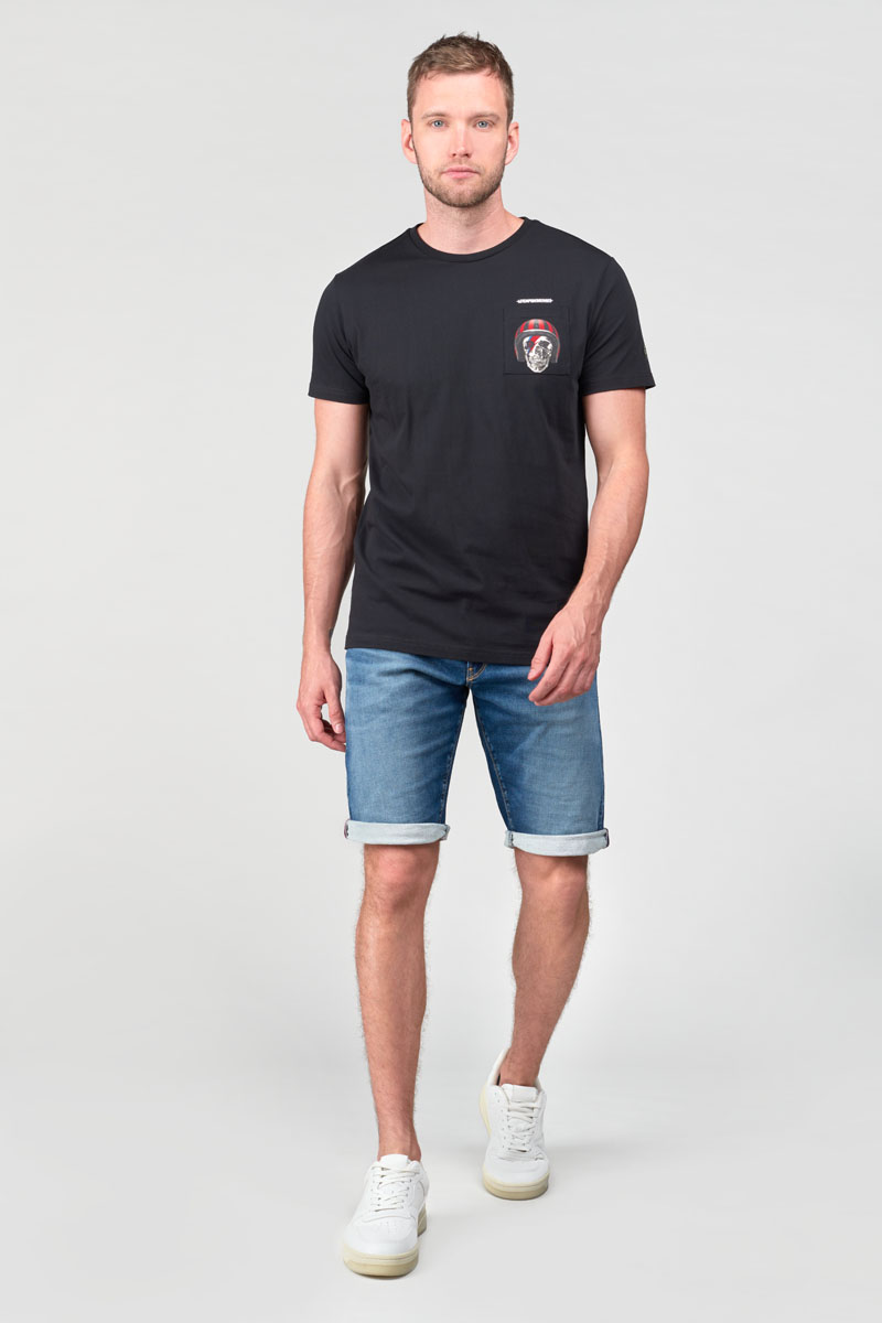 Black printed Holt t-shirt