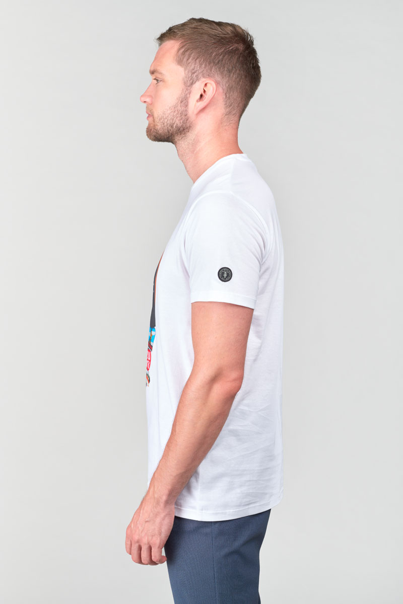 Jake white printed T-shirt