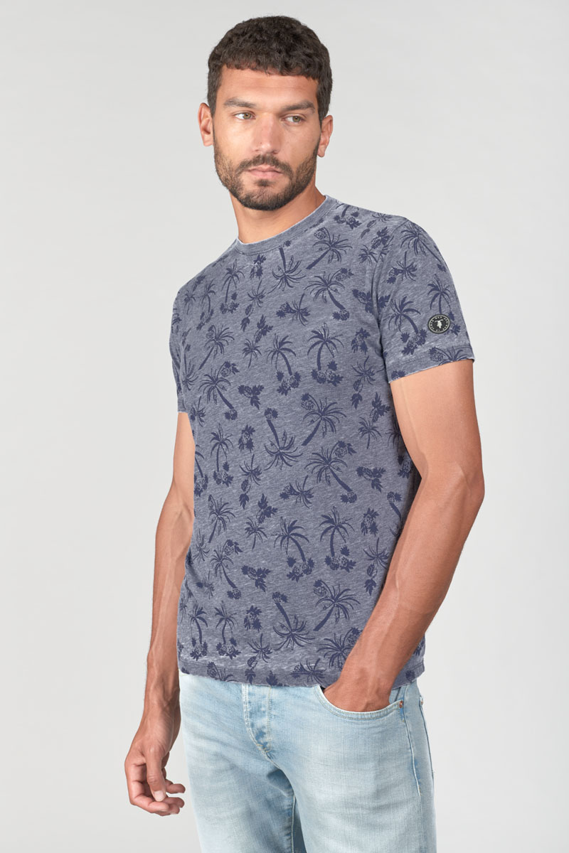 Palm tree patterned Osmel t-shirt