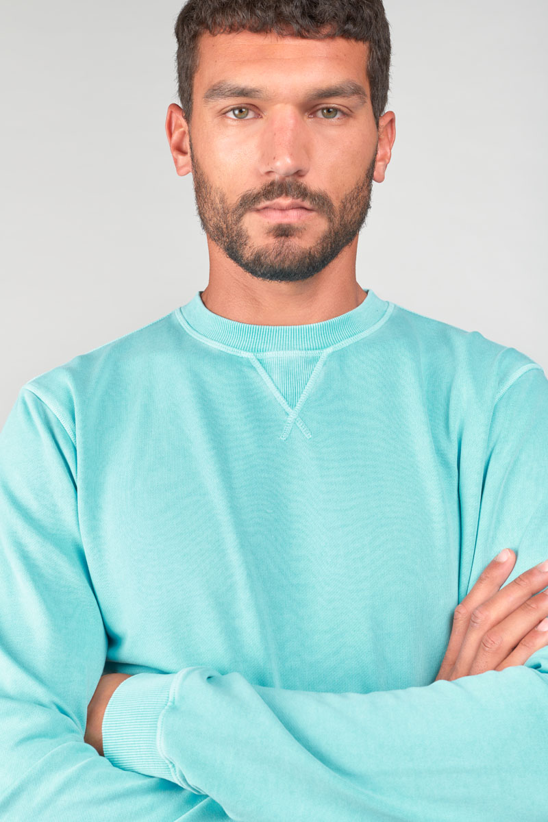 Turquoise blue Varel sweatshirt