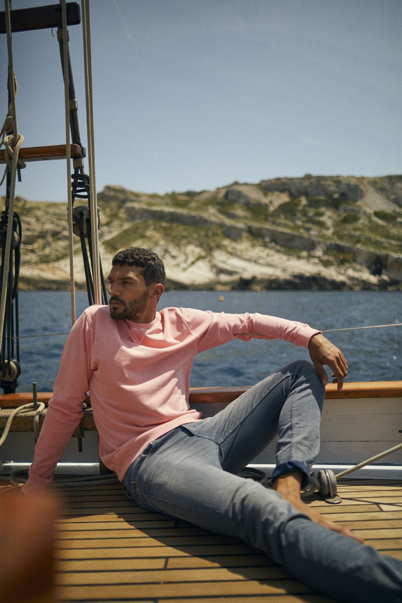 Salmon Varel sweatshirt