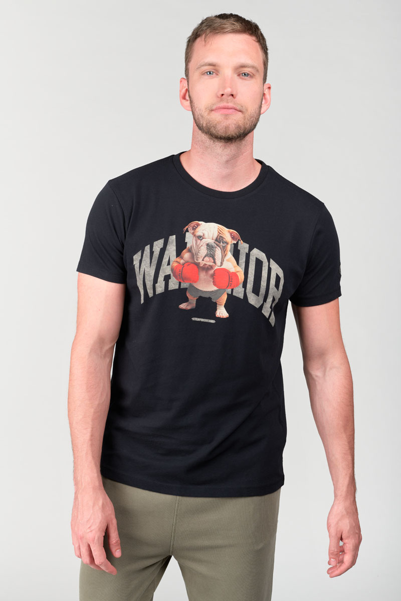 Black printed Wells t-shirt