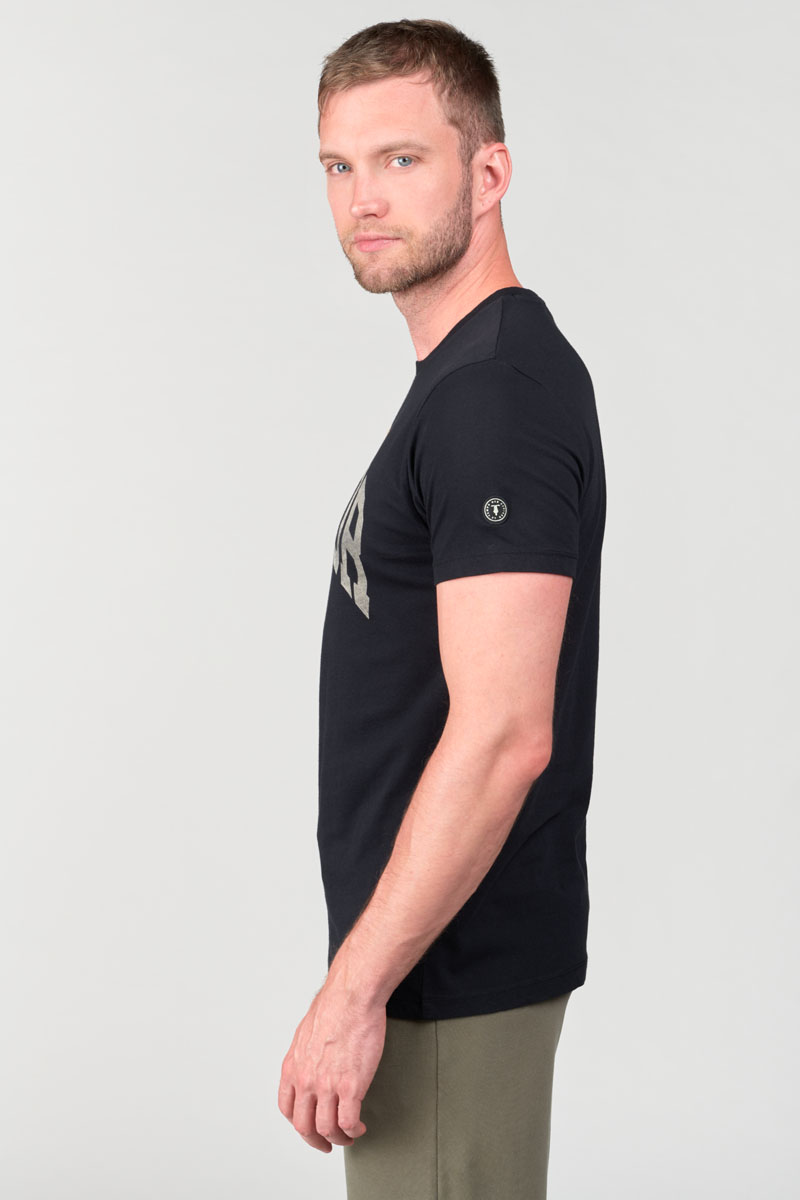 Black printed Wells t-shirt