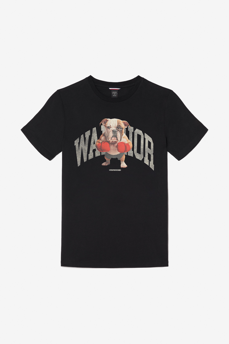 Black printed Wells t-shirt