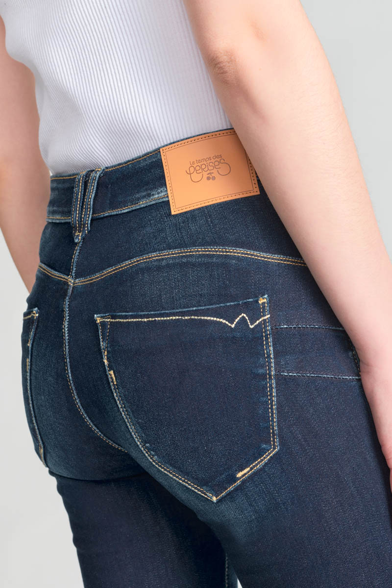 Jeans pulp slim Amel taille haute bleu N°1