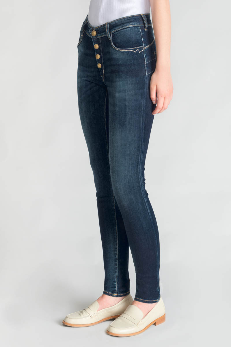 Jeans pulp slim Amel taille haute bleu N°1