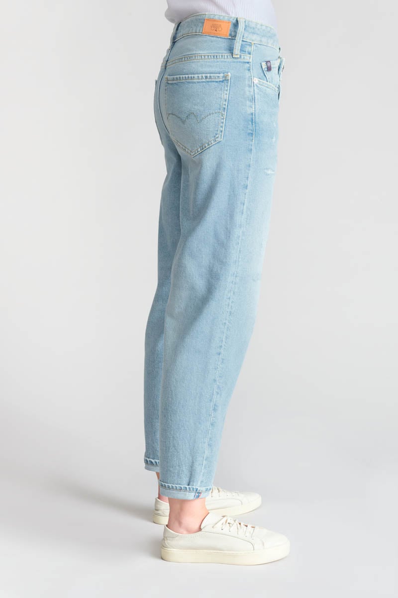 Jeans boyfit Cosy 7/8ème destroy bleu N°5