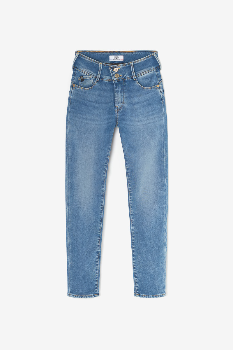 Jeans ultra pulp slim Farmer taille haute 7/8ème bleu N°3