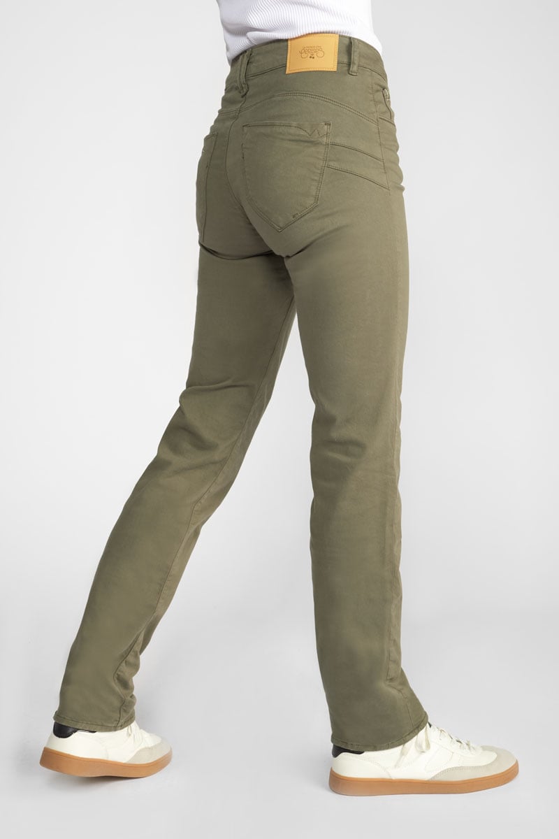 Pulp regular taille haute kaki 