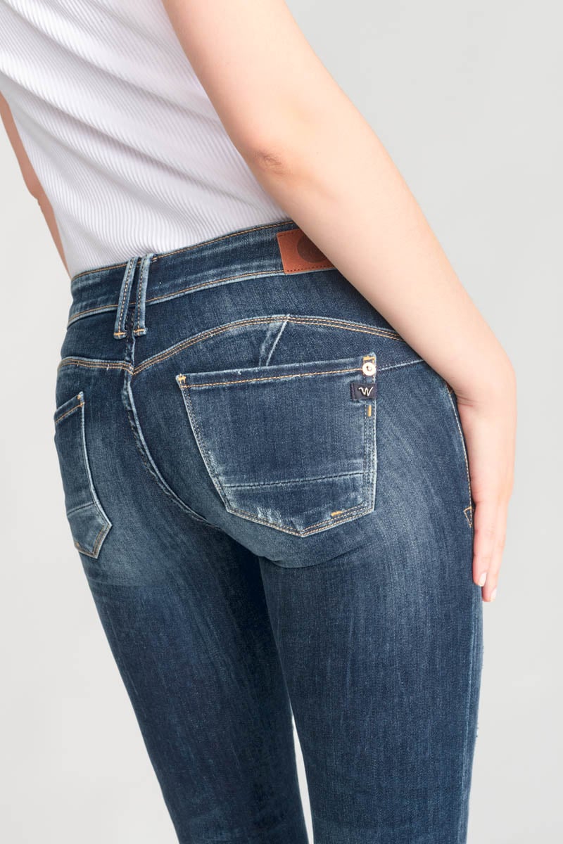 Jeans pulp slim Snap 7/8th destroy blue N°3