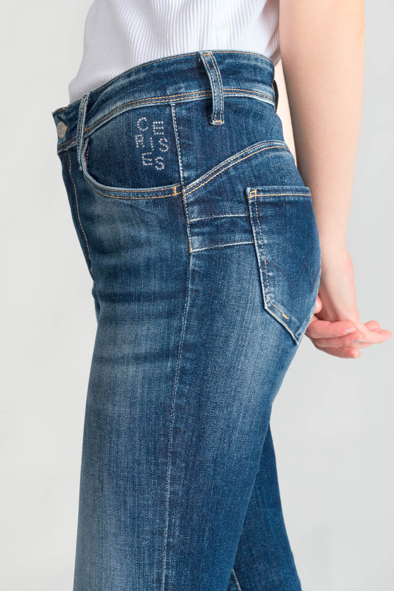 Jeans pulp slim Zazi taille haute bleu N°2