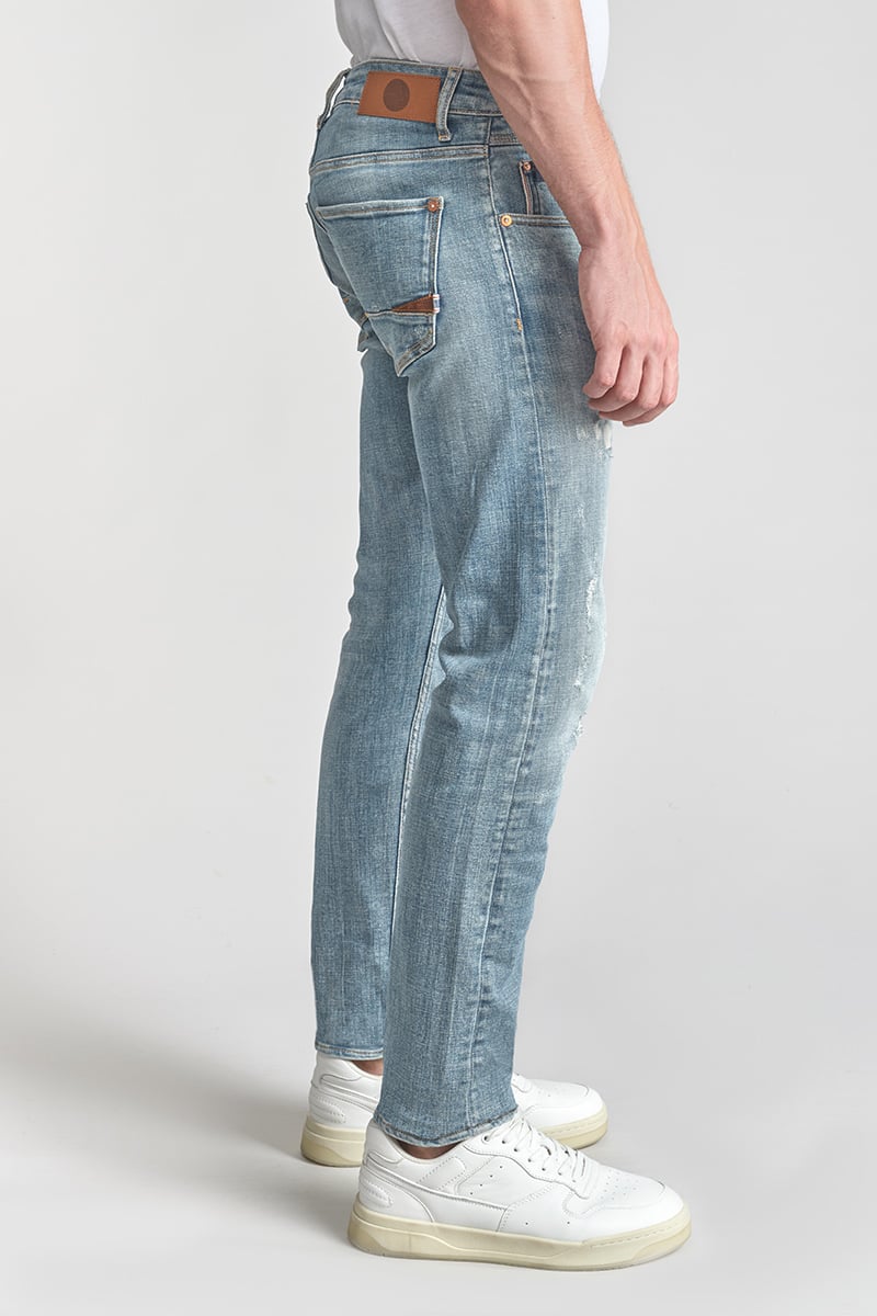 Jeans 700/11 adjusted Lunel destroy bleu N°4