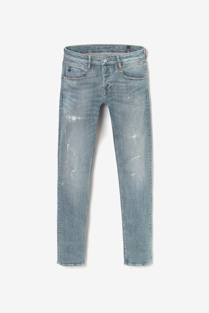 Jeans 700/11 adjusted Lunel destroy bleu N°4