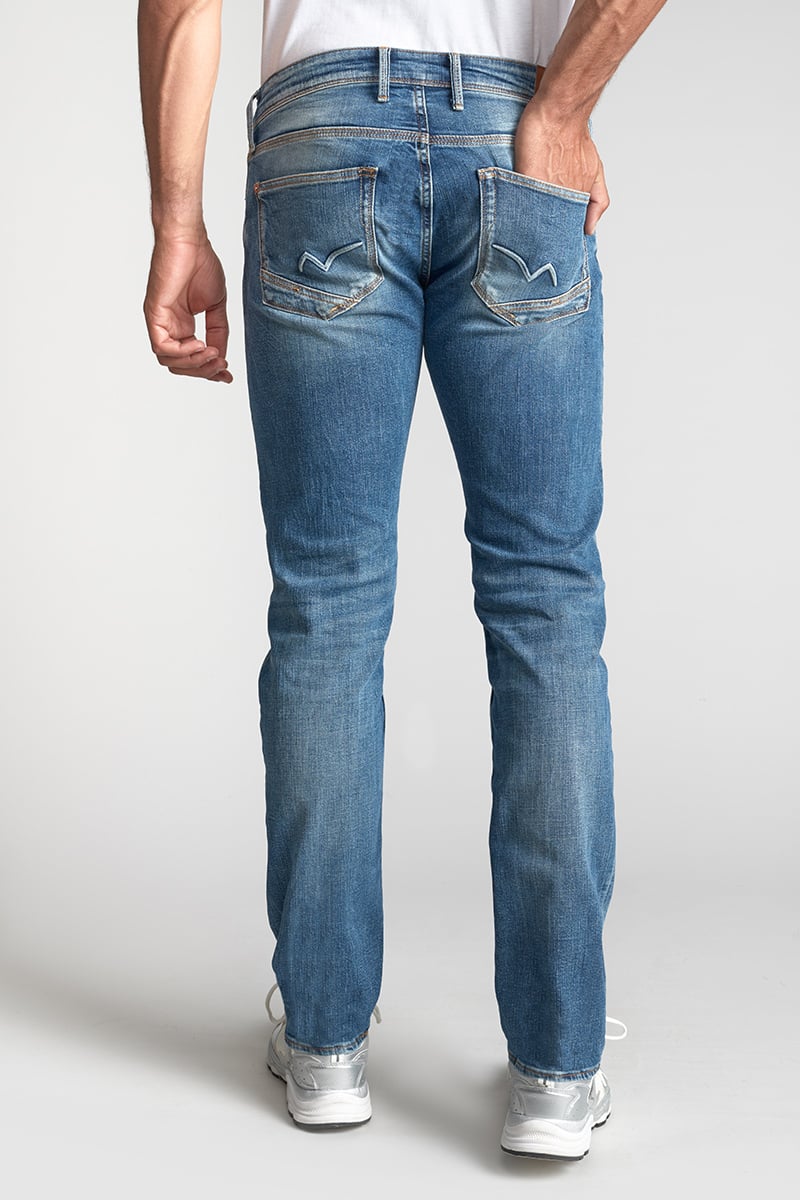 Jeans 700/17 relax Delvis bleu N°4