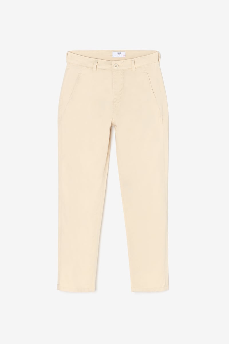 Pantalon chino loose Arlo beige