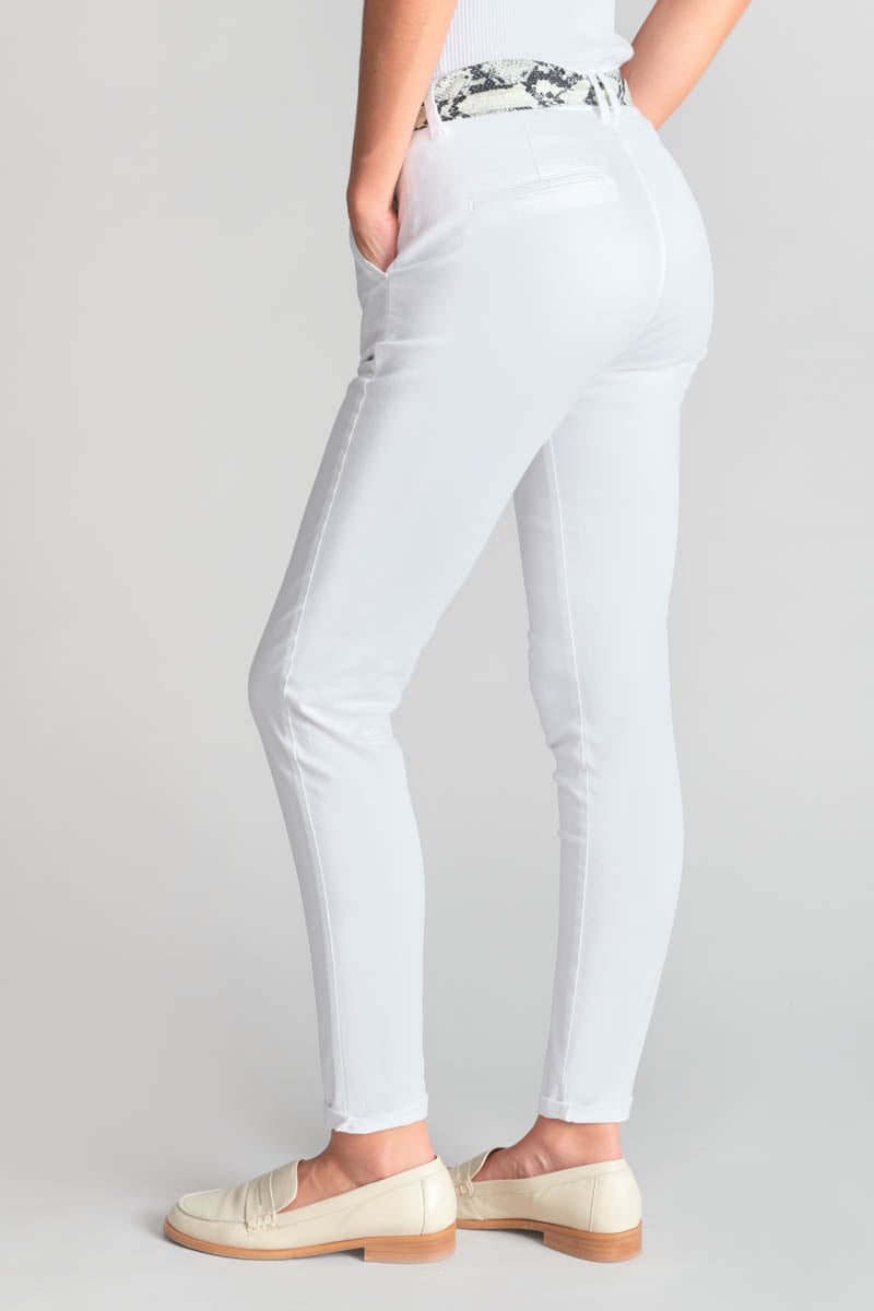 White Dyli5 chinos