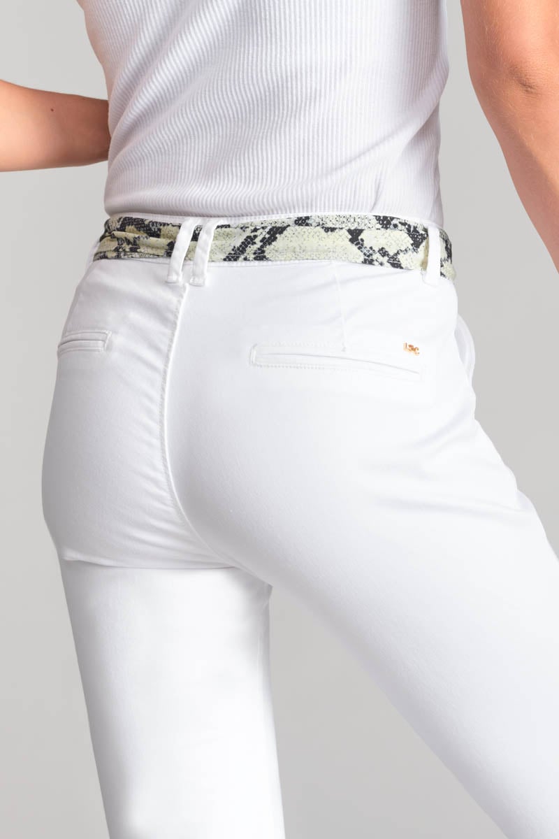 White Dyli5 chinos
