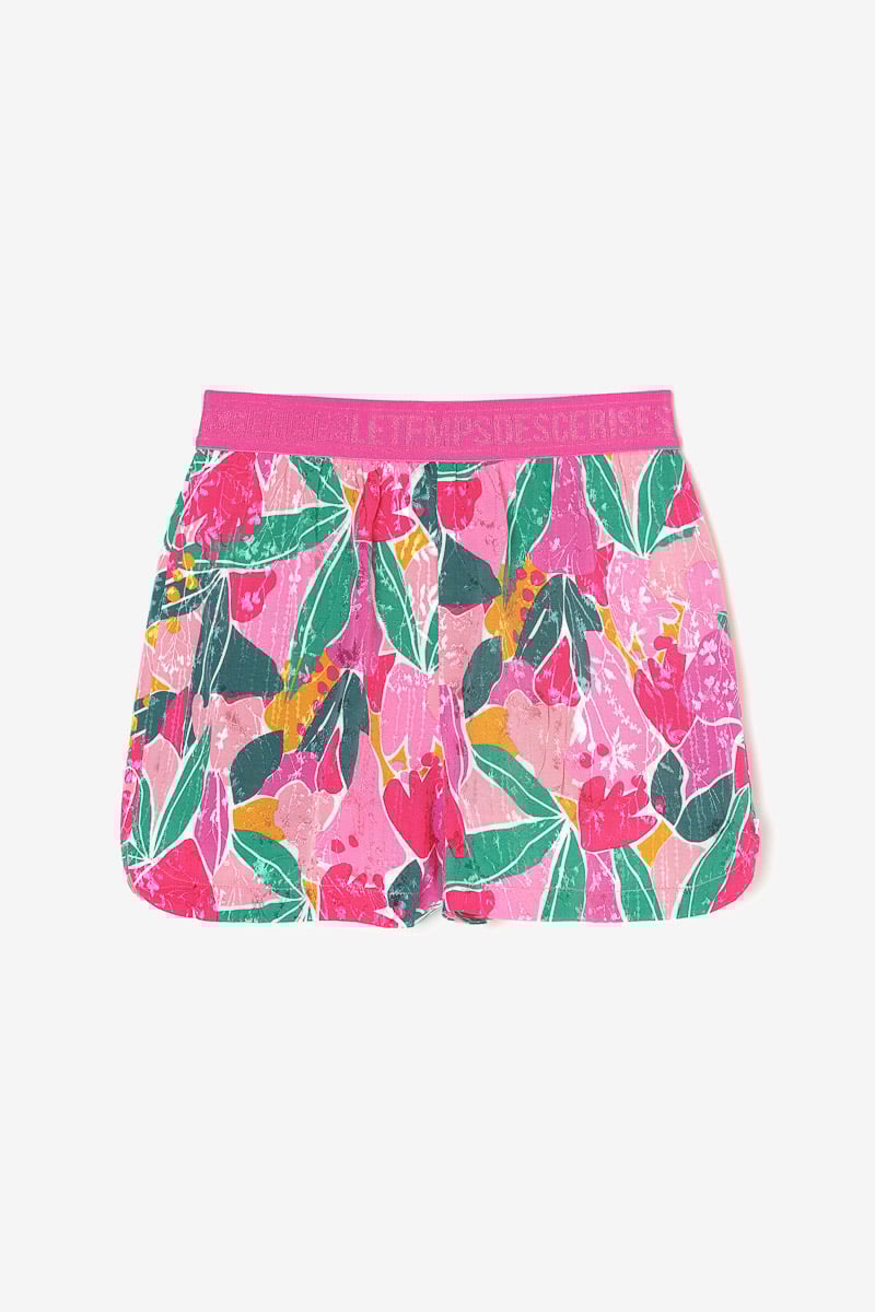 Fuchsia patterned Trillegi shorts