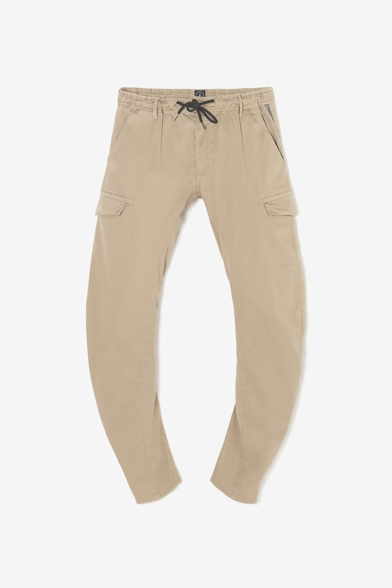 Pantalon cargo Velaux beige sable