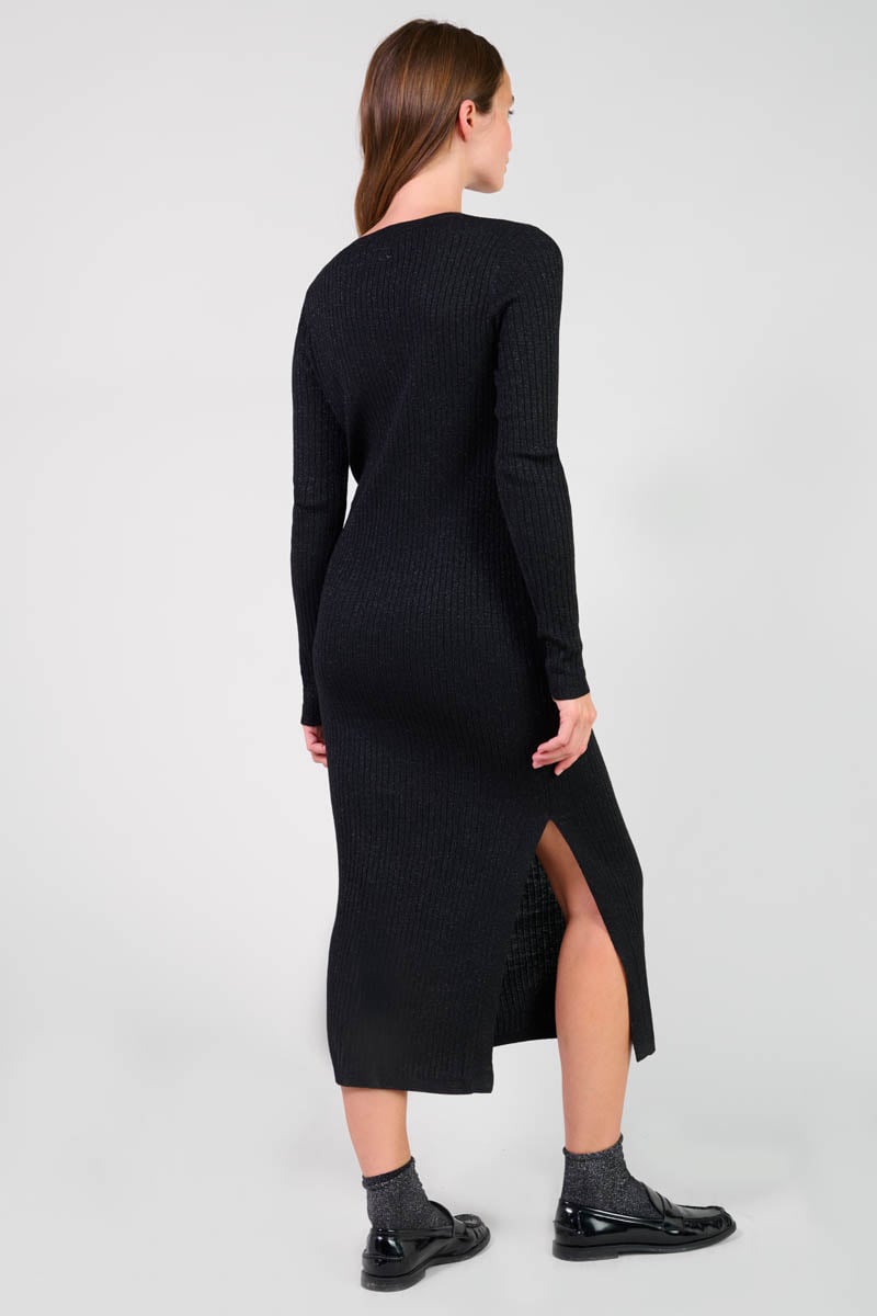 Shiny black Anomy dress