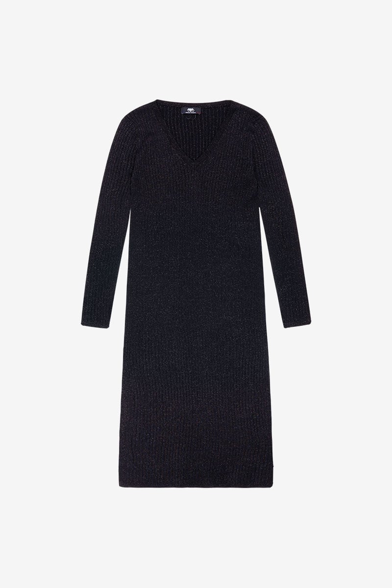 Shiny black Anomy dress