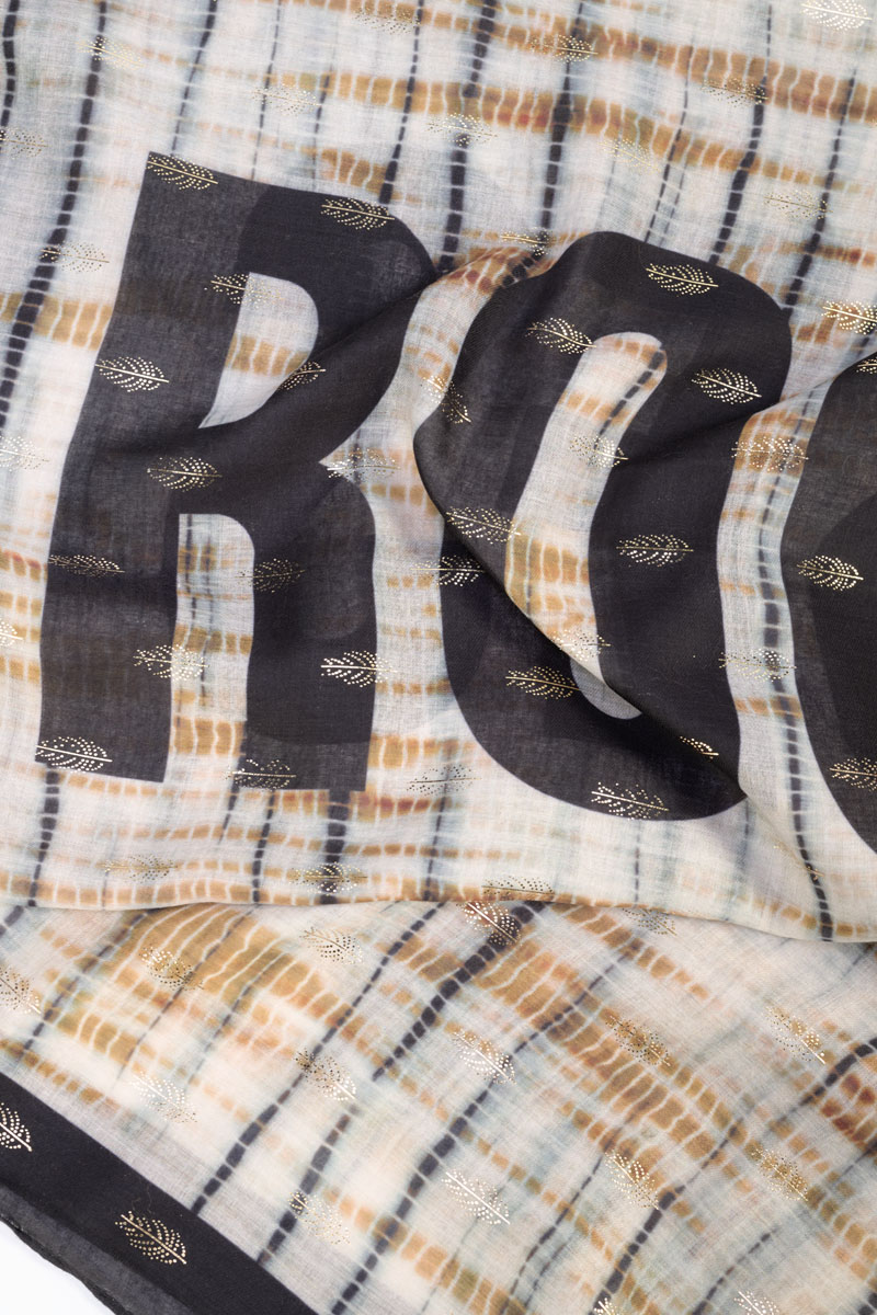 Aumay mustard scarf