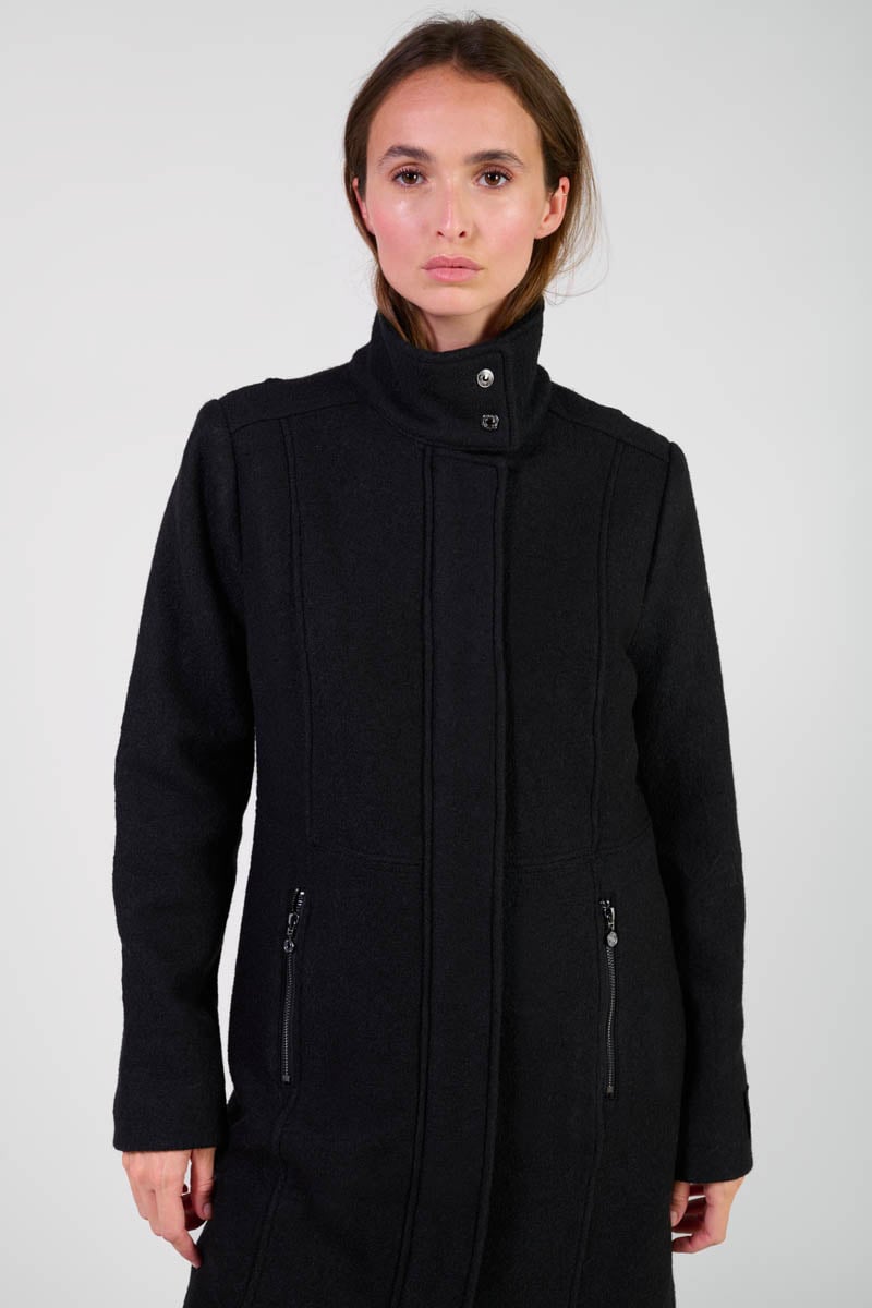 Black Kaplan coat