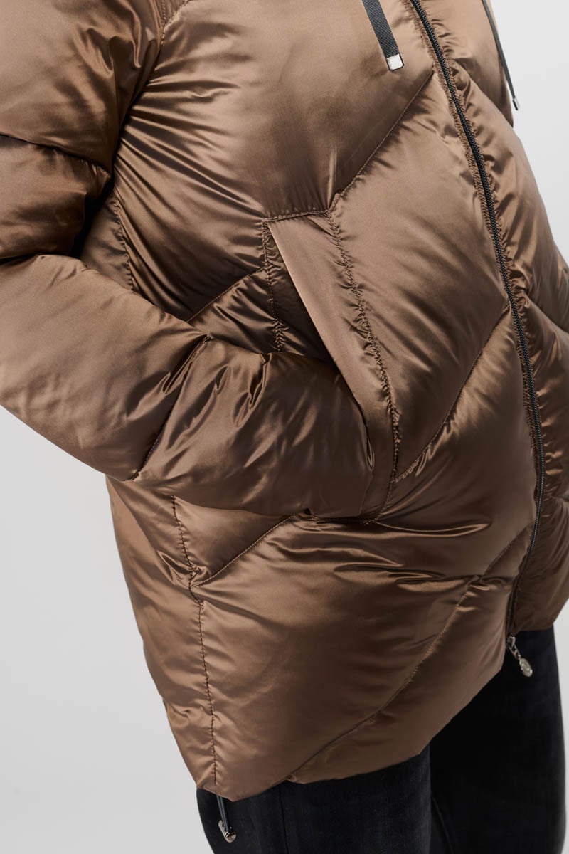 Kilia bronze down jacket