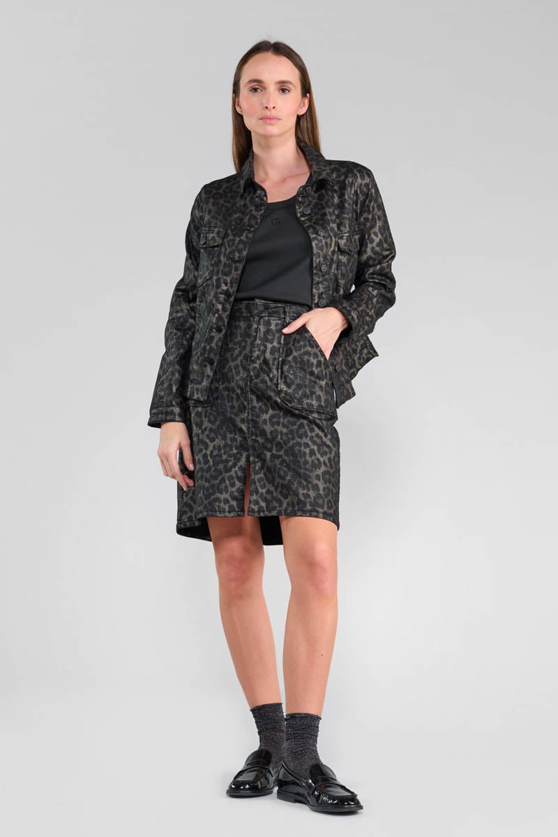 Lilly leopard print jacket