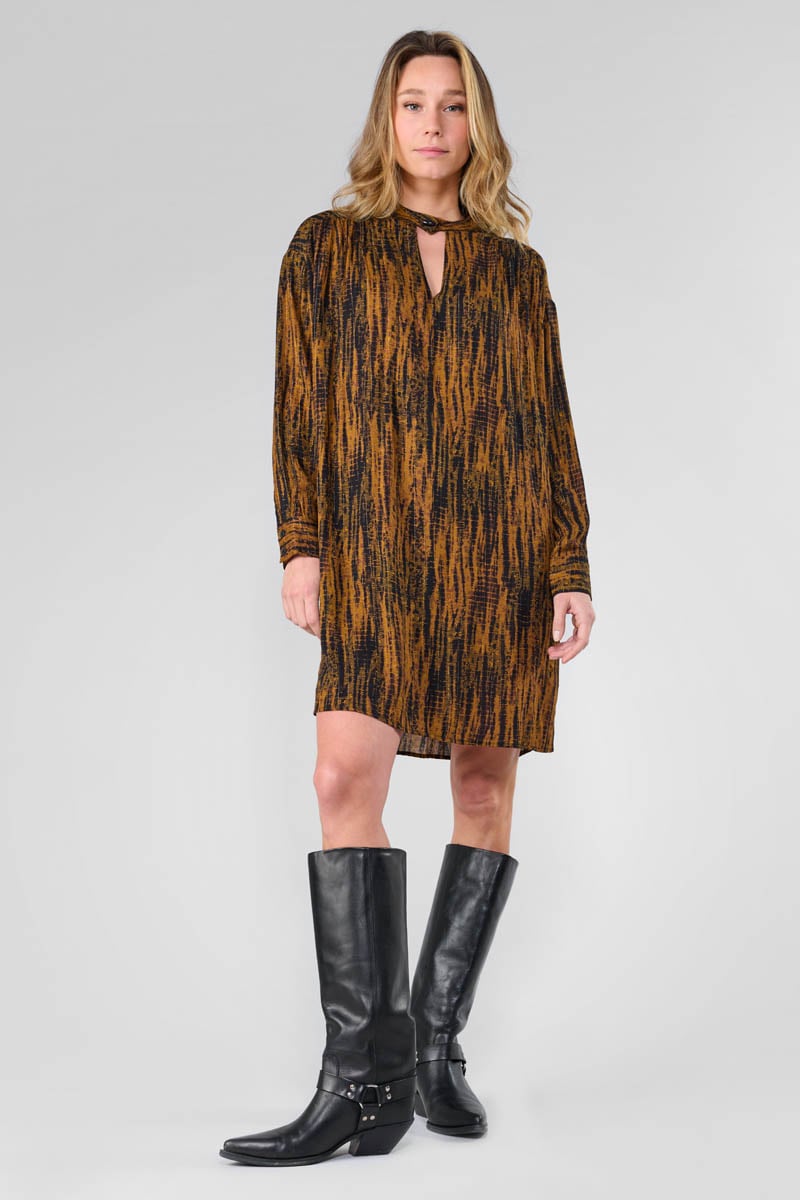 Roy tie and dye dress