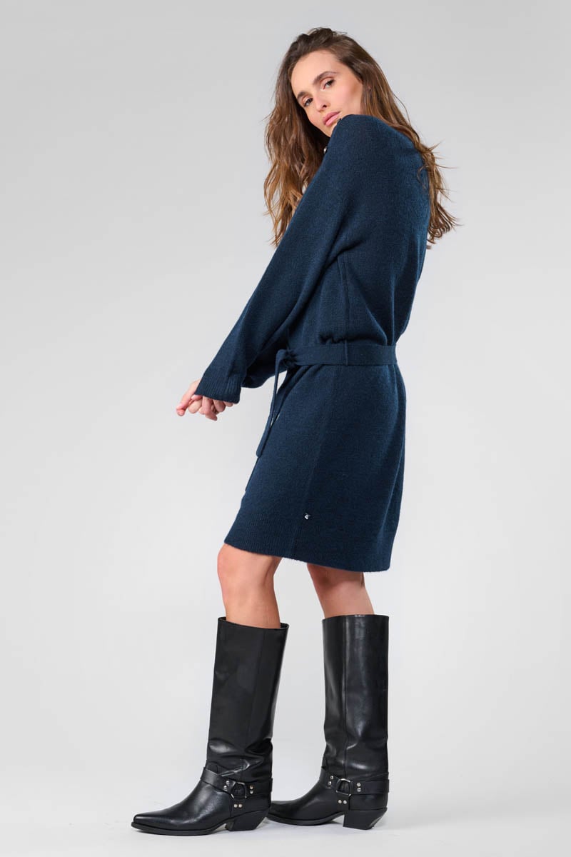 Tortanq navy sweater dress