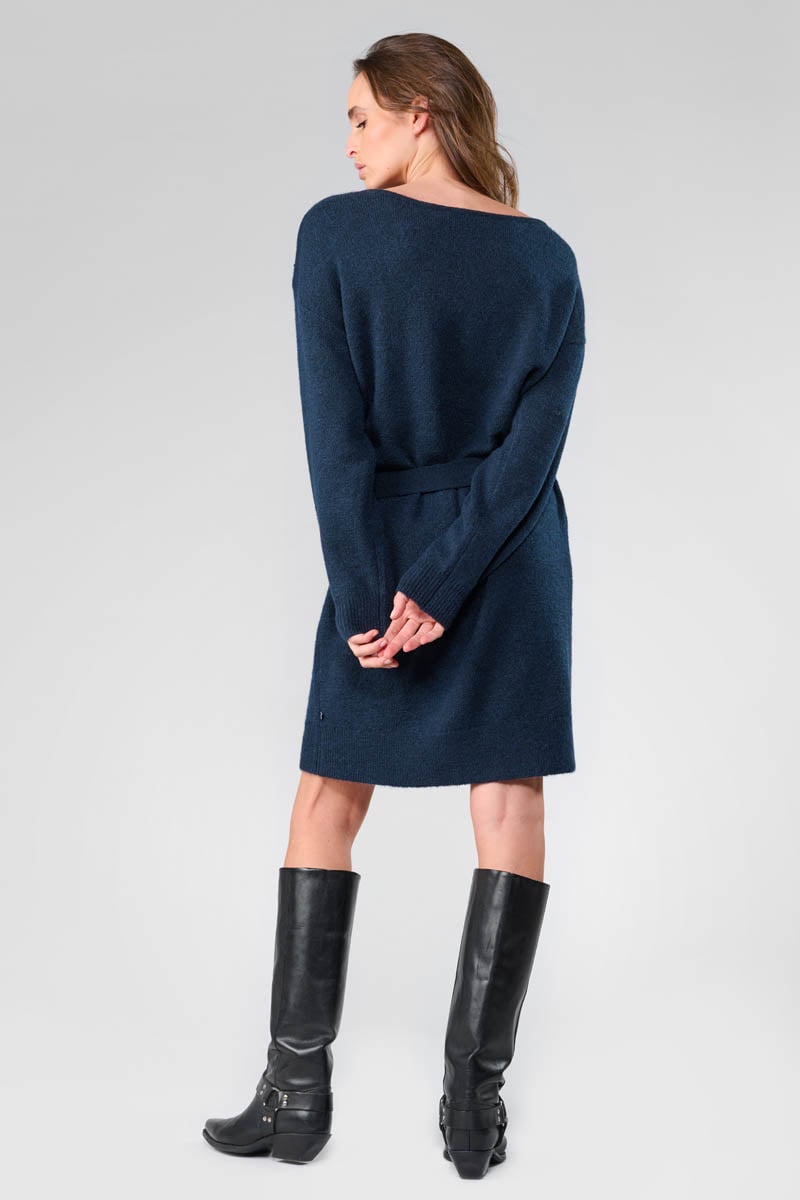 Tortanq navy sweater dress