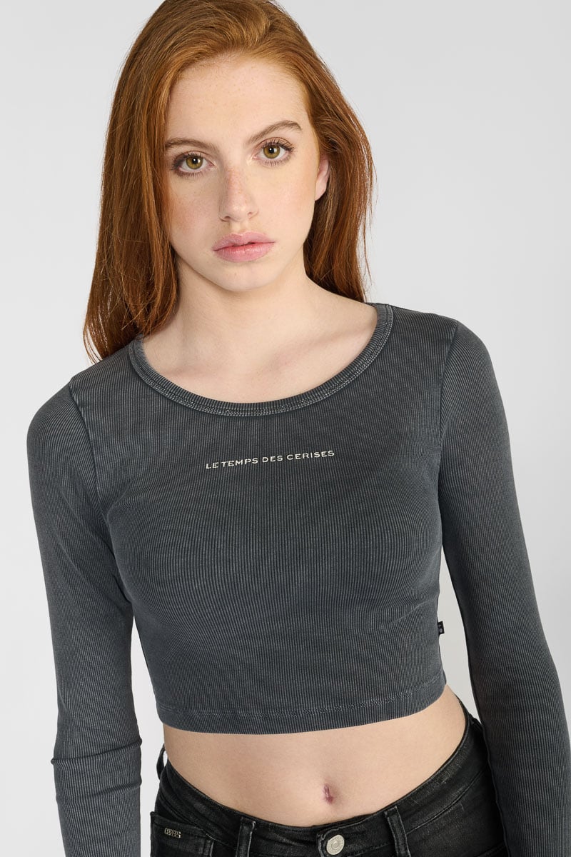 Albegi grey crop top