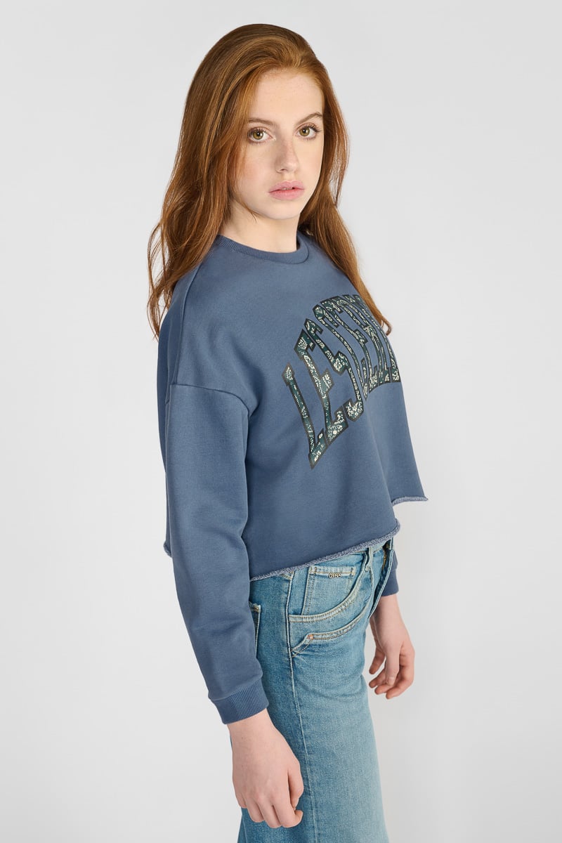Filougi short sweatshirt blue