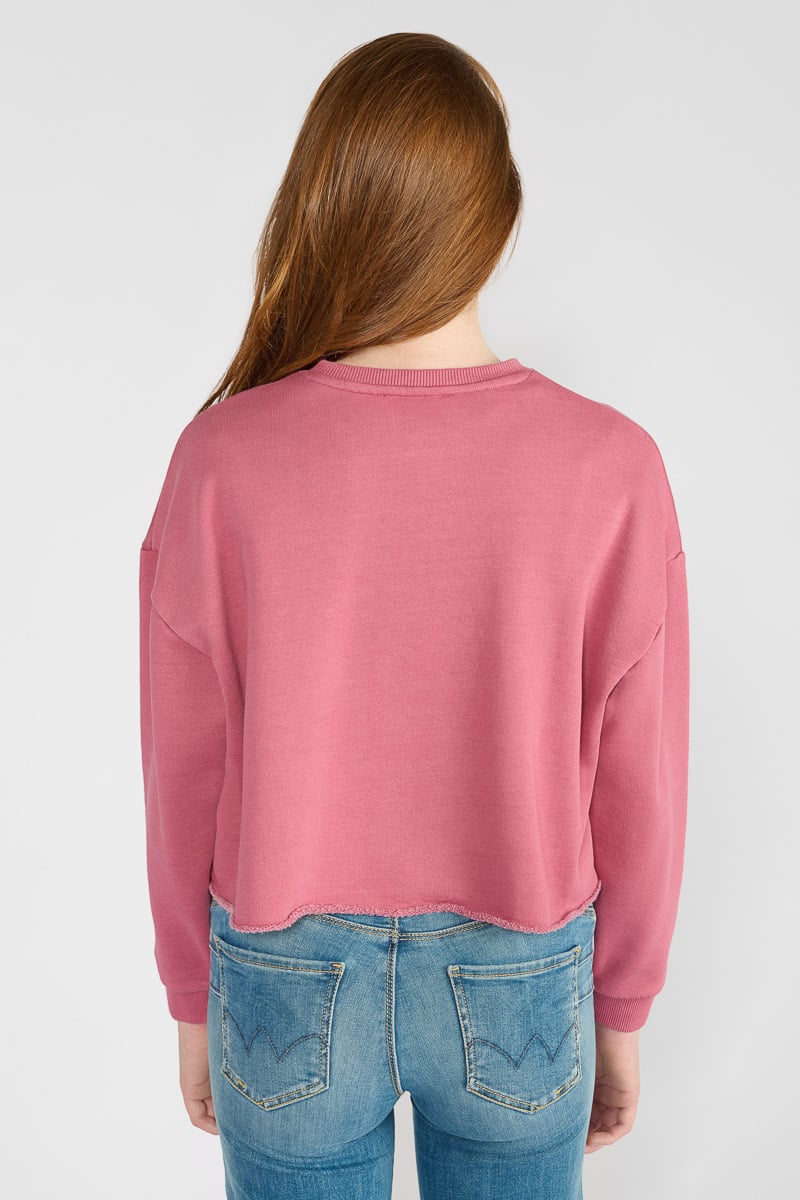 Filougi pink short sweatshirt 