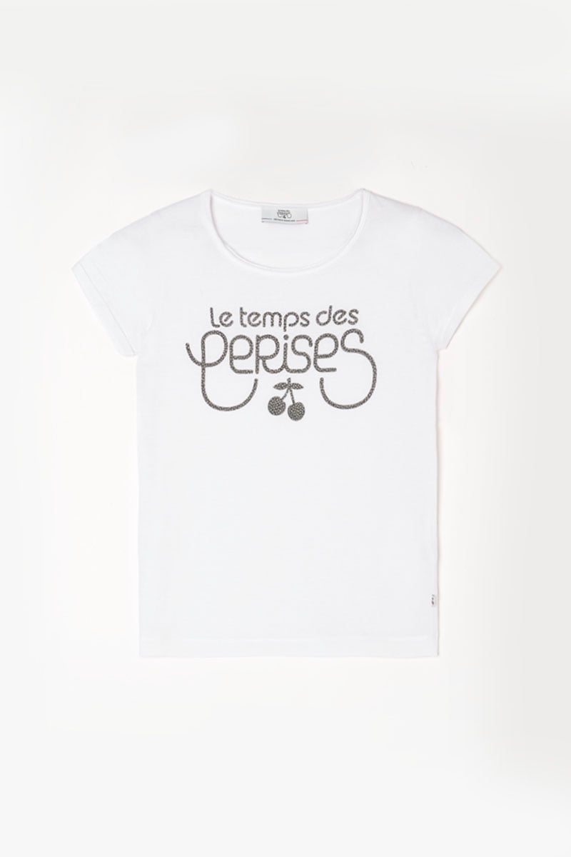 Gilliangi white printed T-shirt