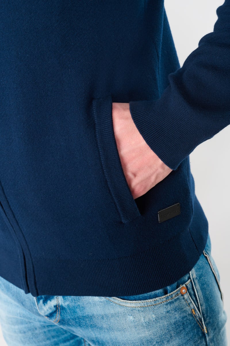 Navy blue Krom cardigan