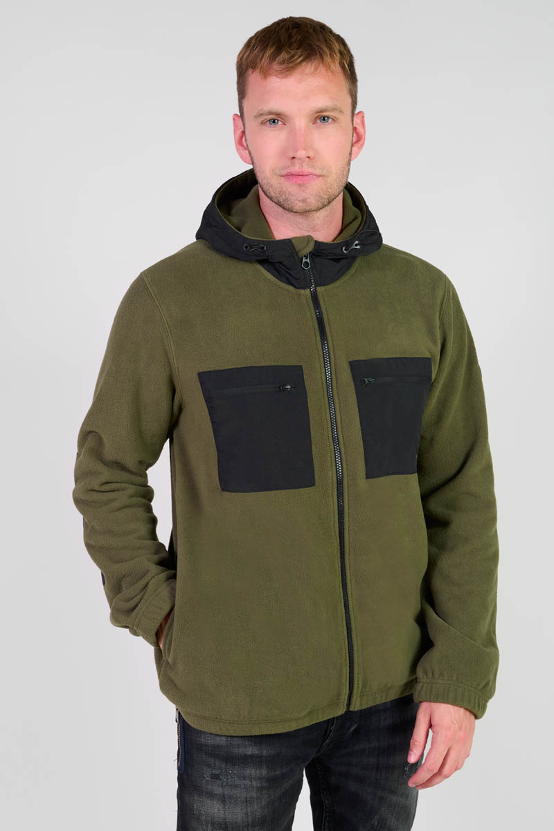 Mirmon khaki zip jacket