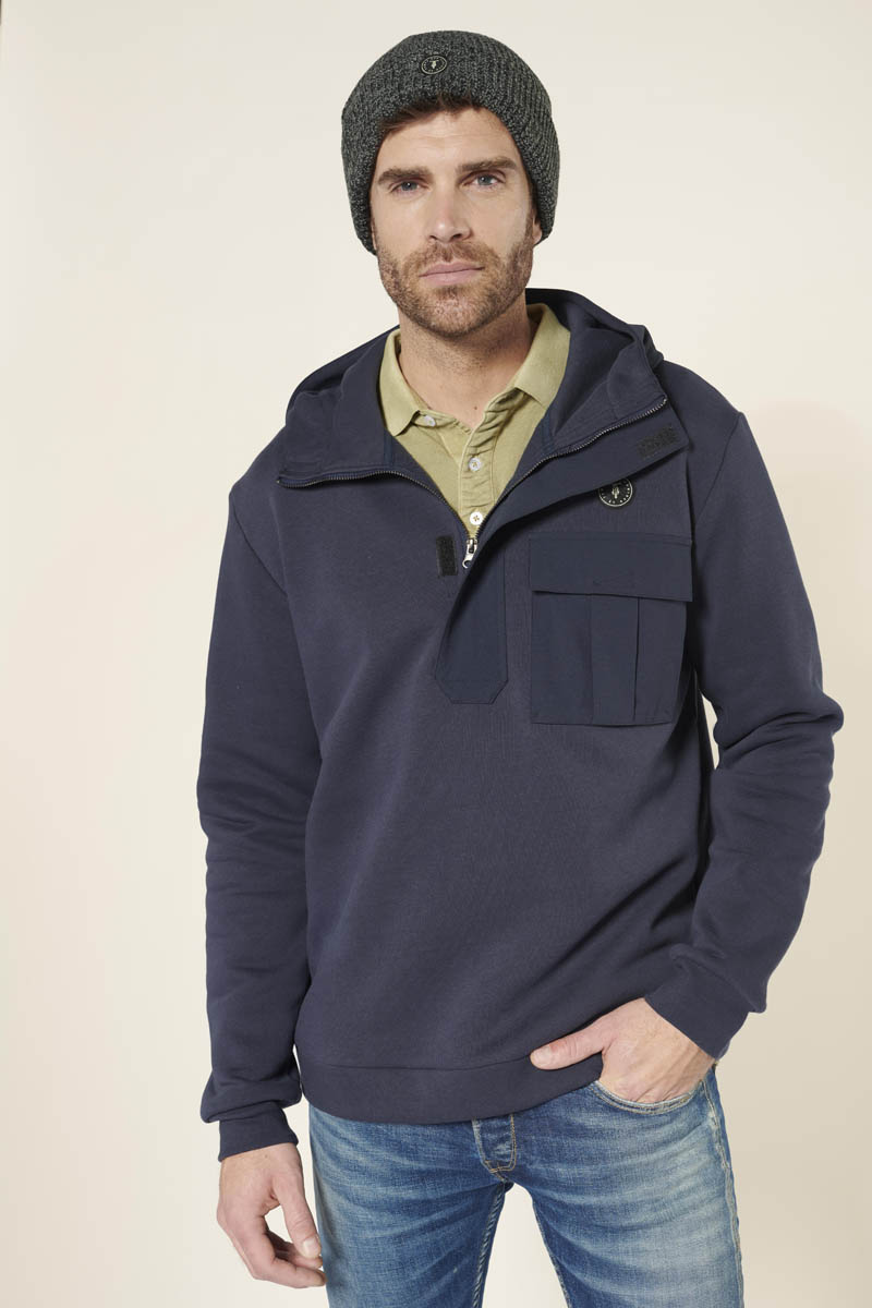 Verodi navy blue hoodie