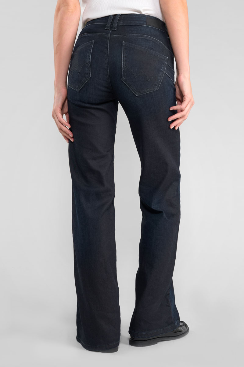 Jeans pulp flare Aglae high waist blue-black N°2