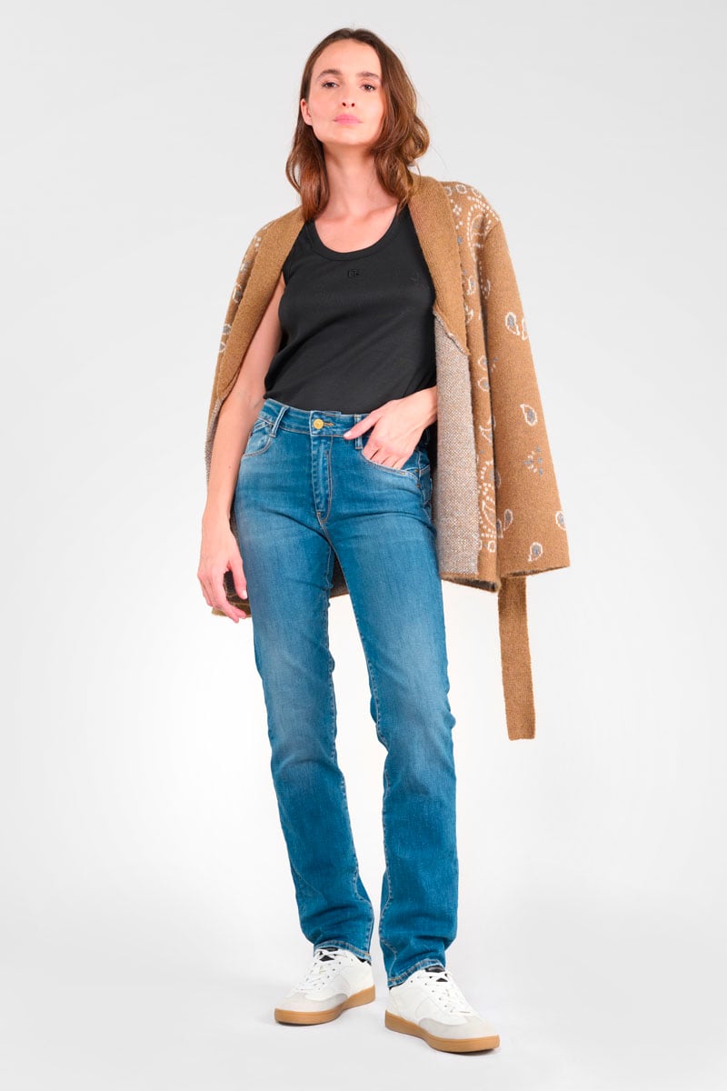 Jeans pulp regular Chic high waist blue N°3